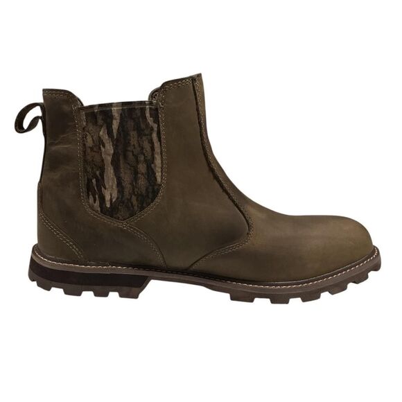 Muck Boot Company Mens 12.5 Brown Chelsea Outdoor Waterproof Leather Boots NEW - Picture 6 of 12